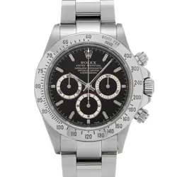 ROLEX 16520 COSMOGRAPH DAYTONA BLACK MENS WRISTWATCH