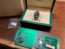 ROLEX EXPLORER 36MM 124270 SILVER OYSTER BRACELET WITH SILVER BEZEL - FULL SET