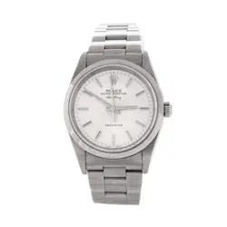ROLEX OYSTER PERPETUAL AIR KING AUTOMATIC WATCH STAINLESS STEEL 34