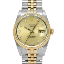16233G CHAMPAGNE/DIAMOND WATCH