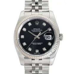 116234G BLACK DIAL