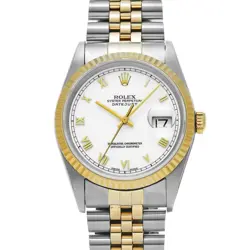 ROLEX 3/27  DATEJUST 16233 NO. 1996 MANUFACTURED WATCH WRISTWATCH R45_0324