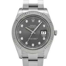 SLATE/DIAMOND WATCH WRISTWATCH