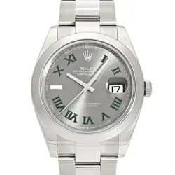 ROLEX  DATEJUST 41 126300 SLATE/ROMAN DIAL WATCH R45_0324