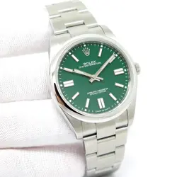 Rolex 124300 Oyster Perpetual 41 with Green Dial