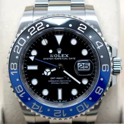 ROLEX 126710BLNR GMT MASTER II ON OYSTER