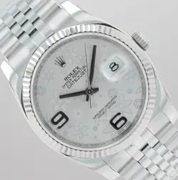 STEEL SILVER FLORAL