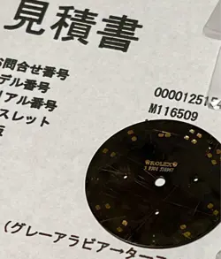 BLACK GRAY DIAL