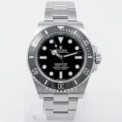 ROLEX SUBMARINER 124060 STEEL WRISTWATCH - BLACK - PRE-OWNED