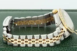 Rolex Lady DateJust Ice Pink Diamond Dial Steel -Yellow Gold Diamond Bezel Watch