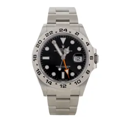 ROLEX EXPLORER II STAINLESS STEEL BLACK DIAL 42MM 226570 FULL SET