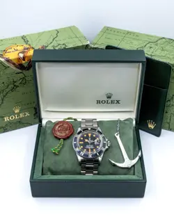 1979 ROLEX SUBMARINER 1680 PUMPKIN PATINA PERFECT MATT DIAL RARE VINTAGE 40MM