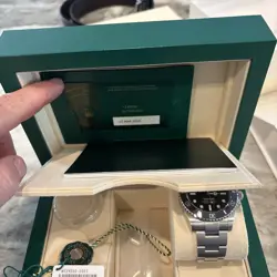 Rolex No-Date Submariner Steel 41mm *WARNTY DATED 2023* NEW 124060 B/P/WTY#RL527