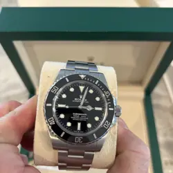 Rolex No-Date Submariner Steel 41mm *WARNTY DATED 2023* NEW 124060 B/P/WTY#RL527