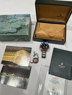 Rolex GMT-Master 16700 Silver Oyster Bracelet Pepsi Bezel