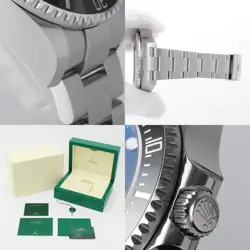 ROLEX Deep Sea D-BLUE SEA-DWELLER label available 136660 Blue Random Number ...