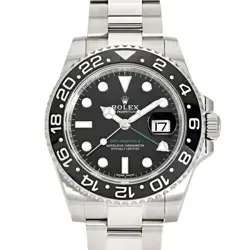 USED ROLEX GMT 116710LN BLACK MEN'S WATCH #311125