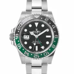USED ROLEX GMT MASTER II 126720VTNR BLACK MEN'S WATCH #331225