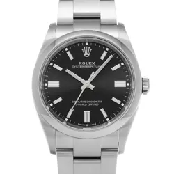 USED ROLEX OYSTER PERPETUAL 36 126000 BLACK MEN'S WATCH #311125