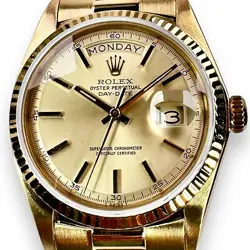 VINTAGE ROLEX DAY-DATE 1803 18 KT GOLD