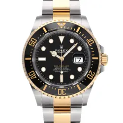USED ROLEX SEA-DWELLER 126603 BLACK CASE SIZE 43×43MM MEN'S WATCH #32825