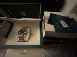 ROLEX OYSTER PERPETUAL 124300 BLACK DIAL 41MM