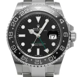 USED ROLEX Gmt Master Ii 116710LN Black Case Size 40×40mm Men's Watch #351125