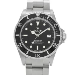 USED ROLEX SEA-DWELLER 16600 BLACK CASE SIZE 40×40MM MEN'S WATCH #313225
