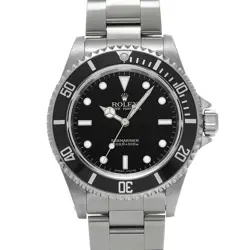 USED ROLEX SUBMARINER 14060M BLACK CASE SIZE 40×40MM MEN'S WATCH #311125