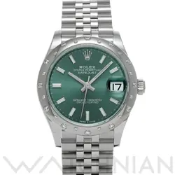 USED ROLEX DATEJUST 31 278344RBR GREEN CASE SIZE 31×31MM UNISEX WATCH #31225