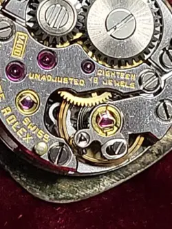 Rolex Montres 1400 - Working Condition - 18 Jewels - Movement Only Swiss Made