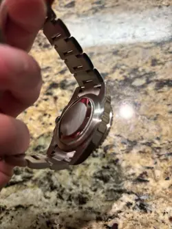 Rolex GMT-Master 16700 Silver Oyster Bracelet with Blue and Red Bezel