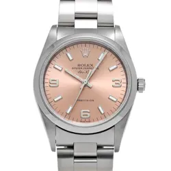 ROLEX 14000M AIR-KING PINK MENS WRISTWATCH