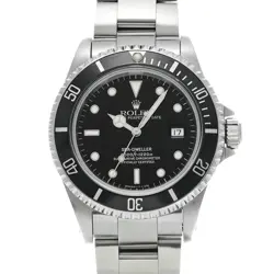 USED ROLEX SEA-DWELLER 16600 BLACK CASE SIZE 40×40MM MEN'S WATCH #333225
