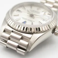 ROLEX Datejust P Serial K18WG Ladies 69 Sapphire 79179 #MM023