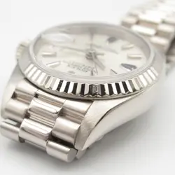 ROLEX Datejust P Serial K18WG Ladies 69 Sapphire 79179 #MM023