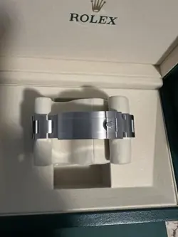 Rolex Submariner 126610LV Silver Oyster Bracelet with Green Bezel