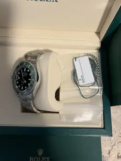 Rolex Submariner 126610LV Silver Oyster Bracelet with Green Bezel