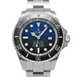 USED ROLEX SEA-DWELLER DEEP SEA 116660 BLUE MEN'S WATCH #311125
