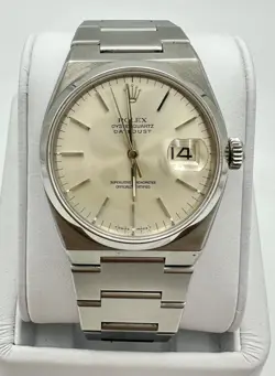 ROLEX OYSTERQUARTZ DATEJUST REF. 17000 STAINLESS STEEL