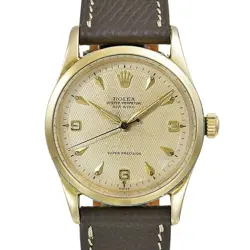 USED ROLEX AIR KING 5506 IVORY CASE SIZE 34MM×34MM MEN'S WATCH #31025