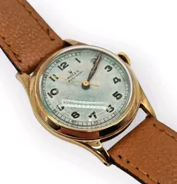 ROLEX PRECISION REF. 12325 9CT DENNISON CASE SUPER BALANCE MOVT. C.1947