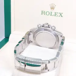 Rolex 40mm Black Indexes Steel Daytona REF: 116520 (Y series)