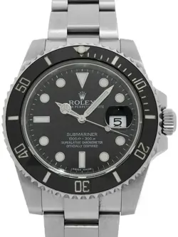 ROLEX SUBMARINER DATE 116610LN MEN'S AUTOMATIC