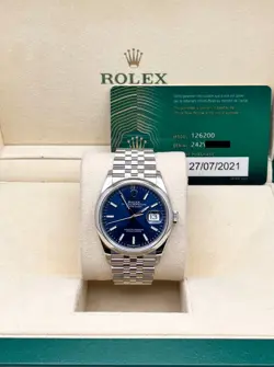 JUBILEE 36MM BLUE