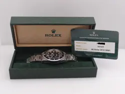 ROLEX SUBMARINER 5513 WITH SERVICE FULLY STICKERED YEAR 1988 AUTOMATIC TOP WATCH