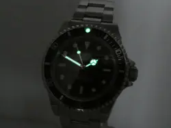 ROLEX SUBMARINER 5513 WITH SERVICE FULLY STICKERED YEAR 1988 AUTOMATIC TOP WATCH
