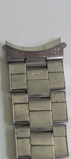 Vintage Rolex genuine 19m 7205/57 riveted bracelet circa 1/1966 Daytona and more