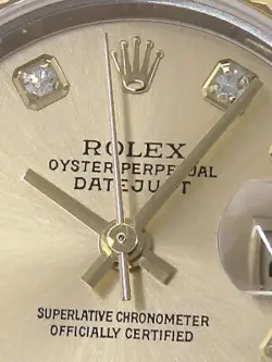 ROLEX DATEJUST 10P DIAMOND 179173G LADIES #TW012