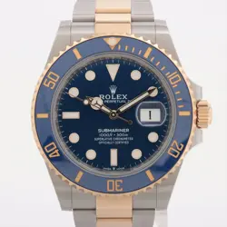 ROLEX SUBMARINER 126613LB SS×YG AT BLUE-FACE 3 EXTRA LINKS